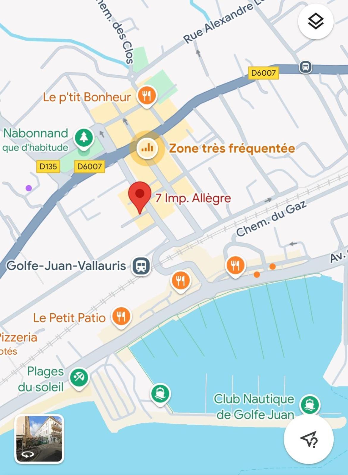 Magnifique Studio Hypercentre Trains Plages Au Coeur De Golfe-Juan Kültér fotó